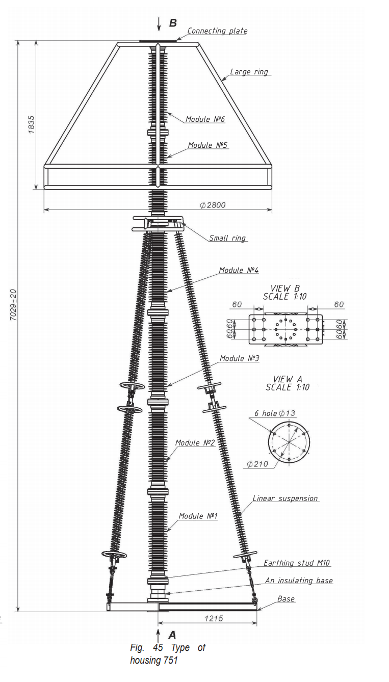 upto 750kV Surge Arrestor